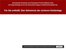 Tablet Screenshot of klartext-geldanlage.com